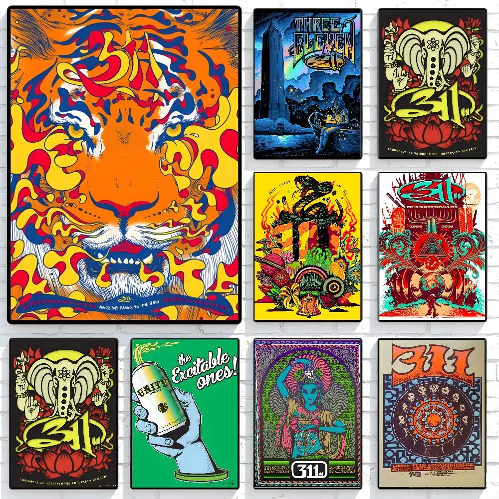 Sustainable Living Eco Friendly - T-Three E-elevenS Band 311 Mode-Poster, Kunst-Leinwanddrucke,