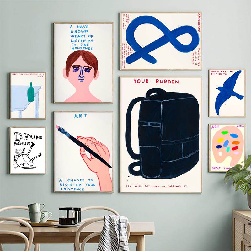David Shrigley Poster, humorvo – Sustainable Living Eco Friendly Bewertung und Preis